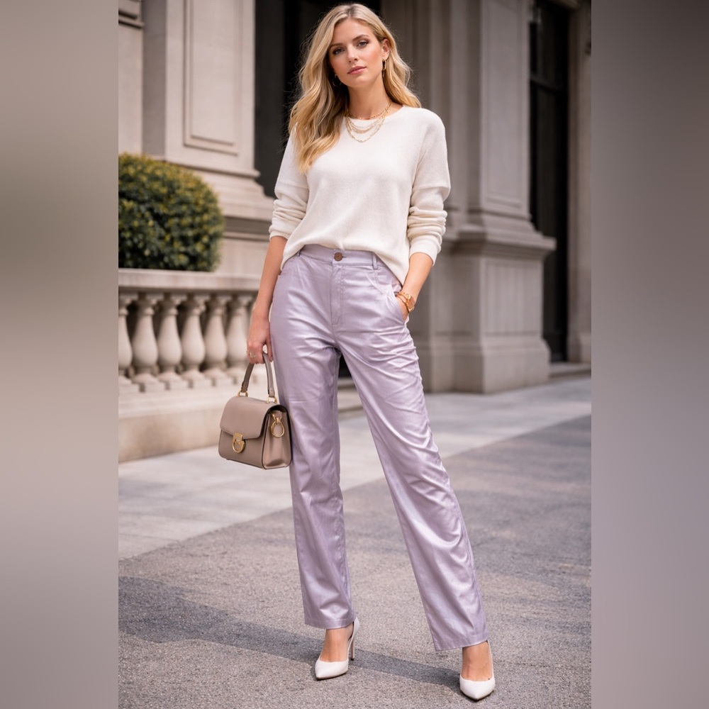NWT See By Chloé Lavender Trousers – Size 40